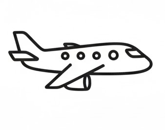 Airplane illustration